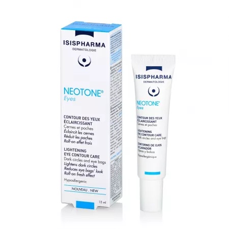 Gel-crema contur pentru ochi Neotone, 15ml, Isis Pharma