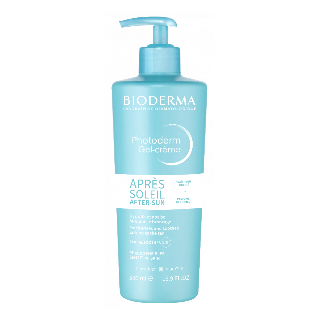 Gel crema dupa expunerea la soare Photoderm, 500 ml, Bioderma