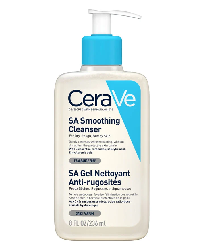 Gel de curatare anti-rugozitati pentru pielea uscata si aspra, CeraVe | 236 ml
