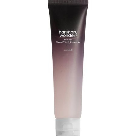 Gel de curatare delicat cu acizi AHA Haruharu Wonder Black Rice Triple AHA, 100 ml