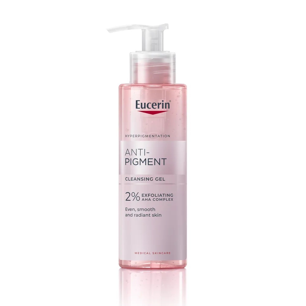 Gel de curatare exfoliant cu 2% AHA Anti-Pigment, 400ml, Eucerin