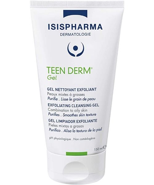 Gel de curatare exfoliant Teen Derm, 150ml, Isis Pharma