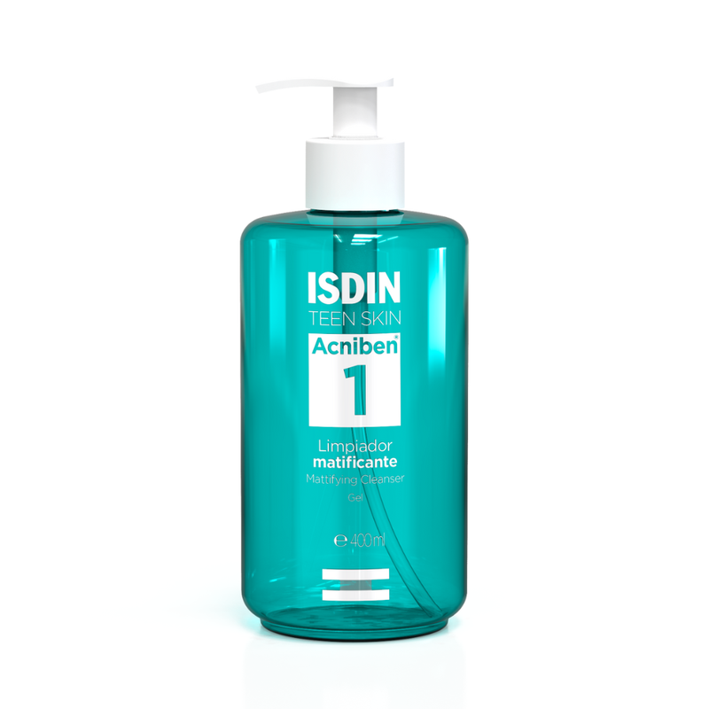 Gel de curatare matifiant Acniben, Isdin | 400 ml