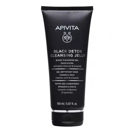 Gel de curatare pentru fata si ochi Detox, 150ml, APIVITA