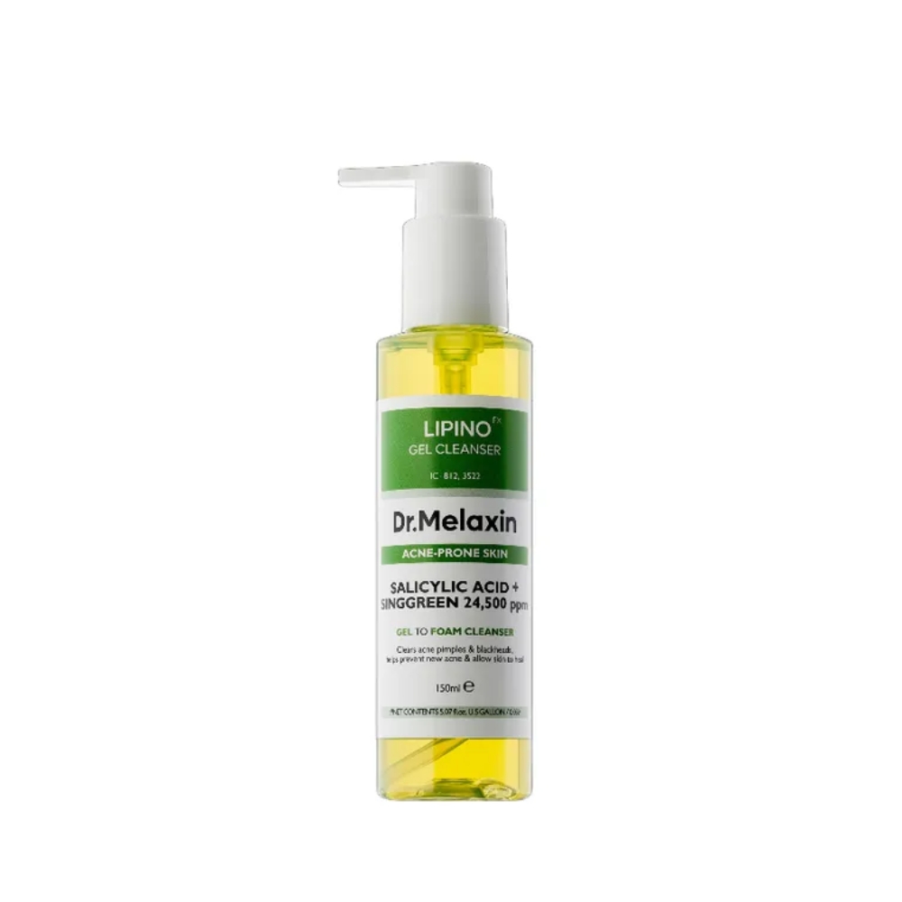 Gel de curatare pentru ten acneic cu Acid Salicilic Lipino, 150ml, Dr. Melaxin