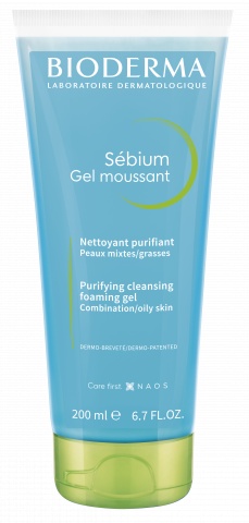 Gel de curatare spumant Sebium, 200ml, Bioderma