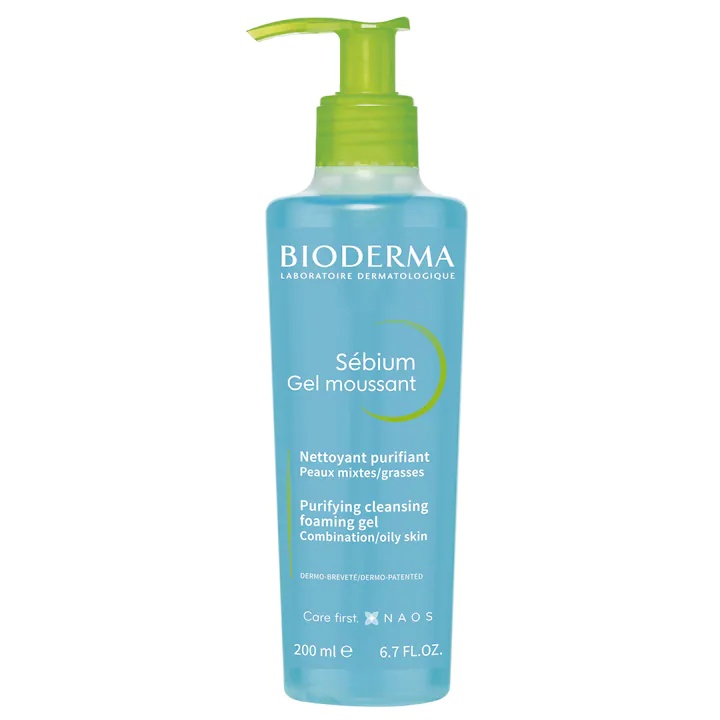 Gel de curatare spumant Sebium, 200ml, Bioderma