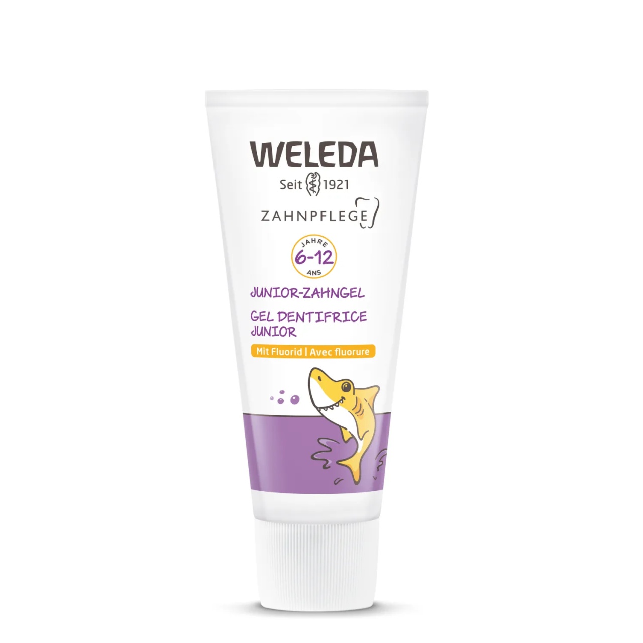 Gel de dinti Junior cu fluor, 6-12 ani, 50ml, Weleda