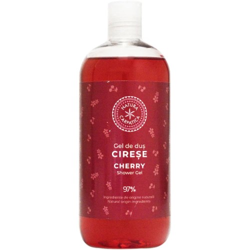 Gel de Dus Cirese 500ml Natura Carpatica