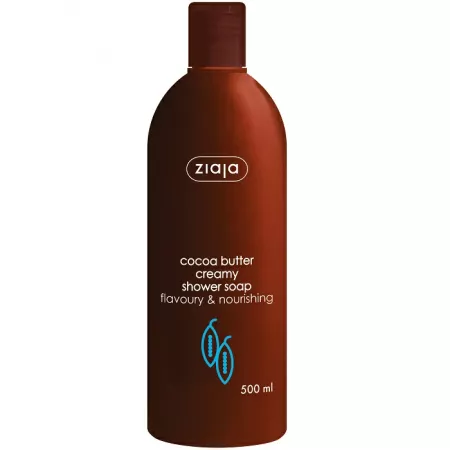 Gel de dus cremos cu unt de cacao, Ziaja | 500 ml