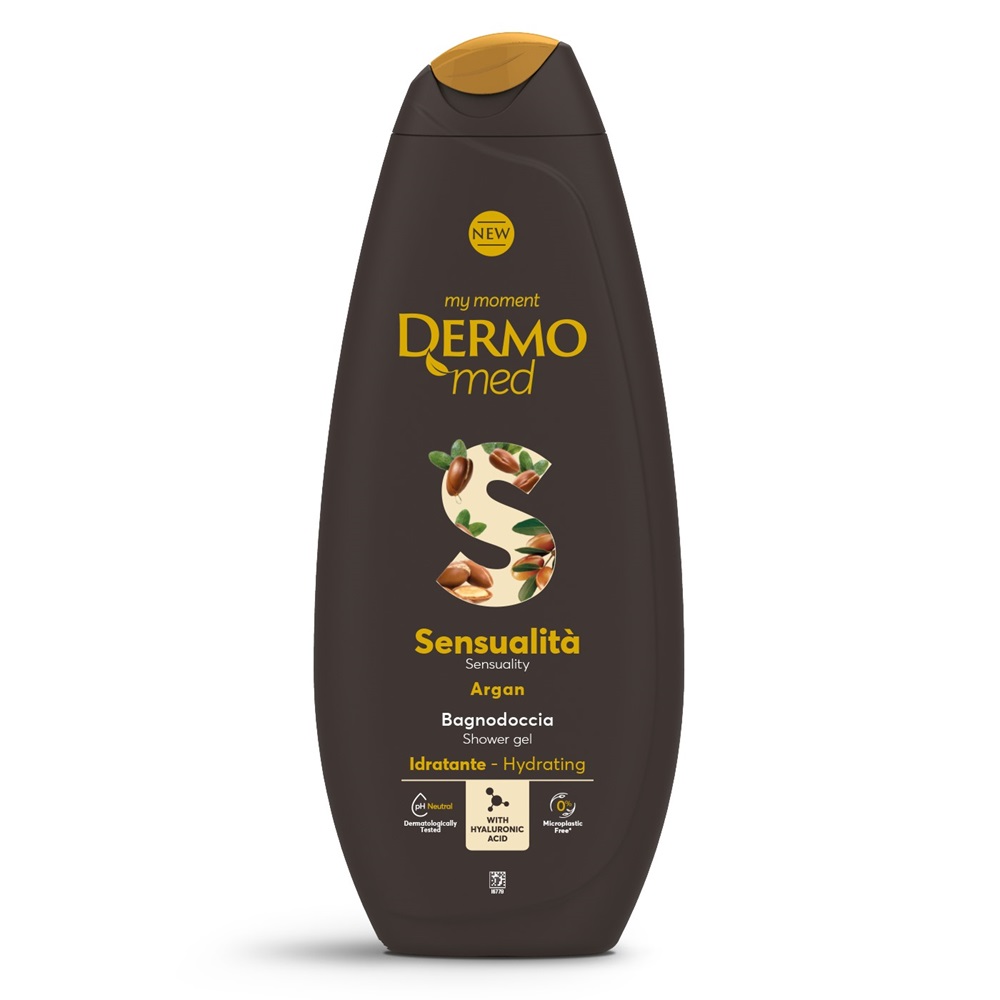 Gel de dus cu argan Sensualita, 750ml, Dermomed