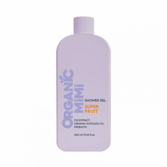 Gel de dus cu extract de fructe Super Fruit, 400ml, Organic Mimi
