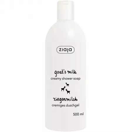 Gel de dus cu lapte de capra, Ziaja | 500 ml