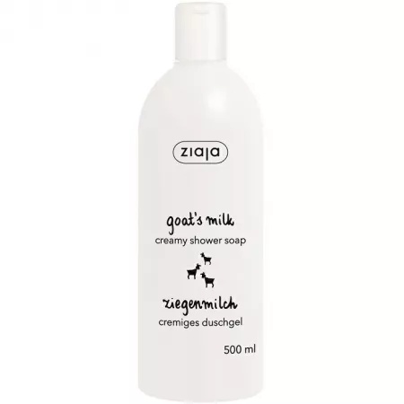 Gel de dus cu proteine din lapte de capra, 500ml, Ziaja