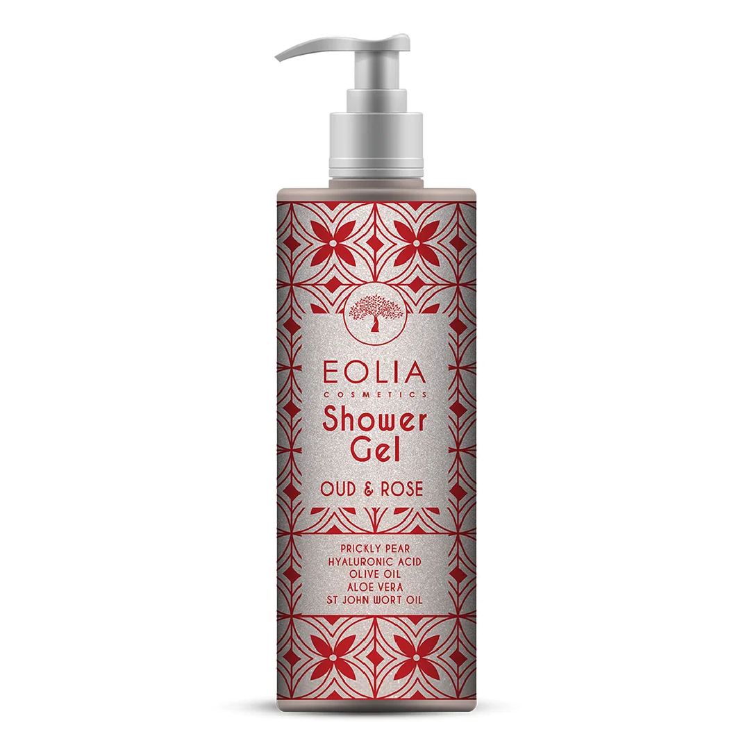 Gel de dus cu Trandafir, 250 ml, Eolia