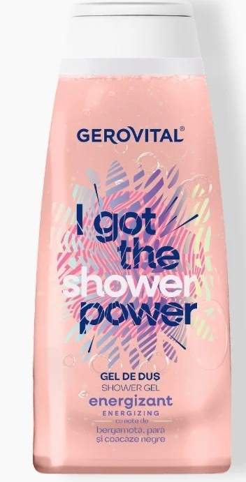 Gel de dus energizant, 400ml, 7060, Gerovital