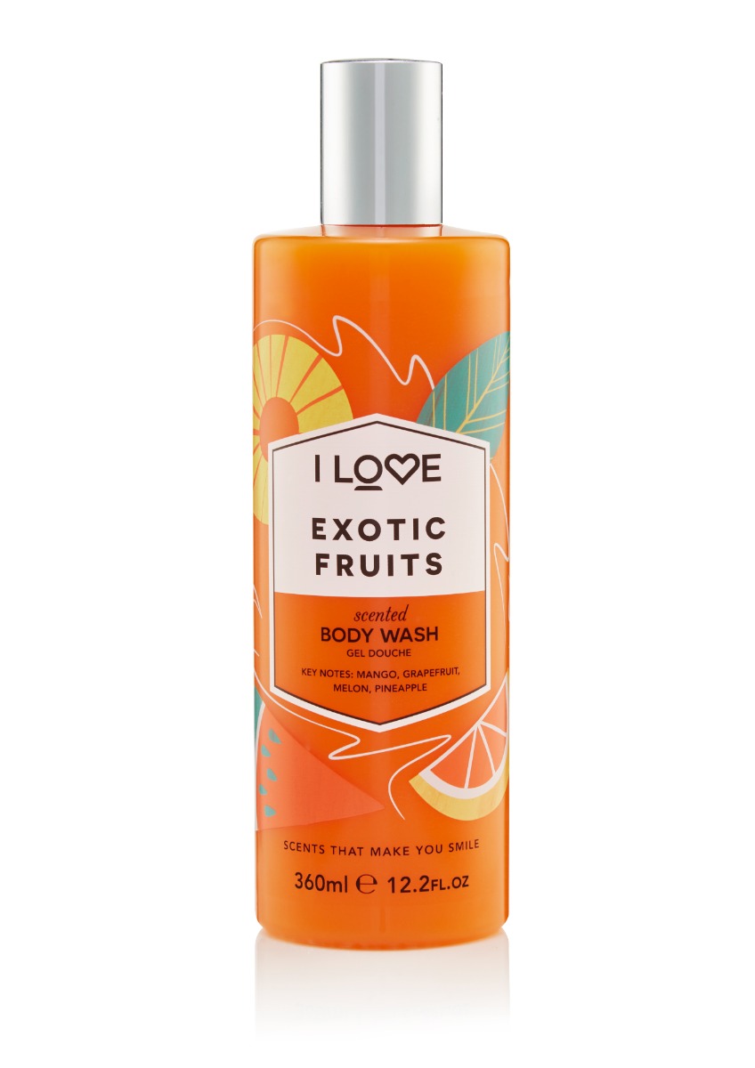 Gel de dus Exotic Fruits Signature, 360ml, I Love Cosmetics