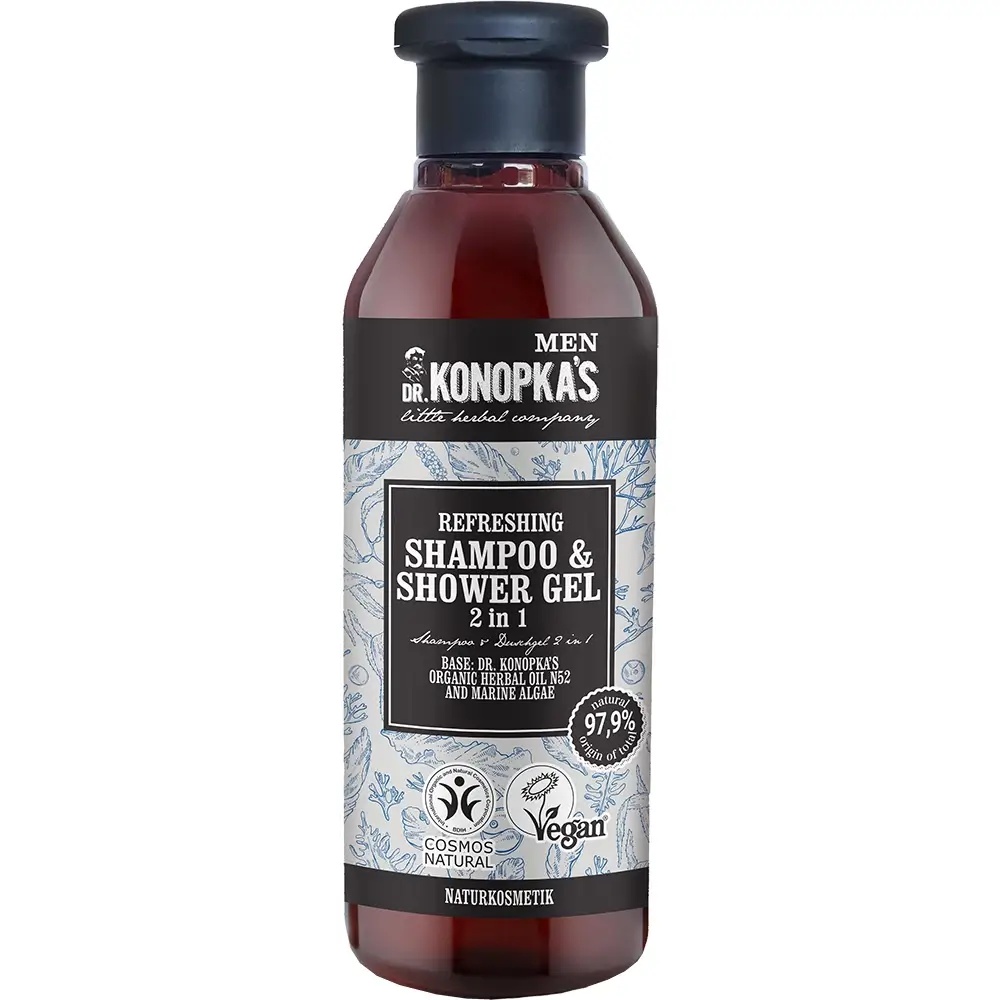 Gel de dus purificator MEN, 280 ml, Dr. Konopkas