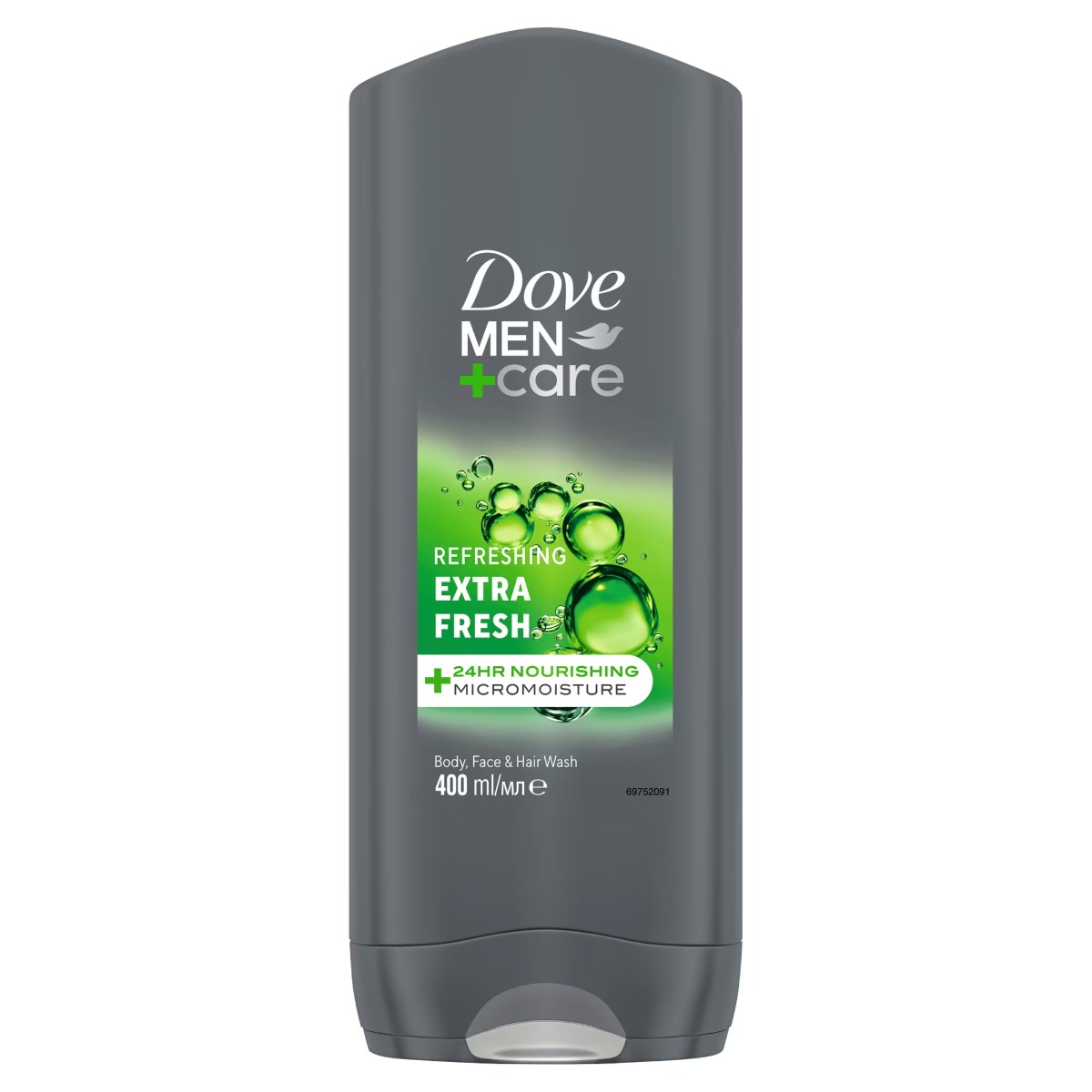 Gel de dus si sampon Extra Fresh, 400ml, Dove