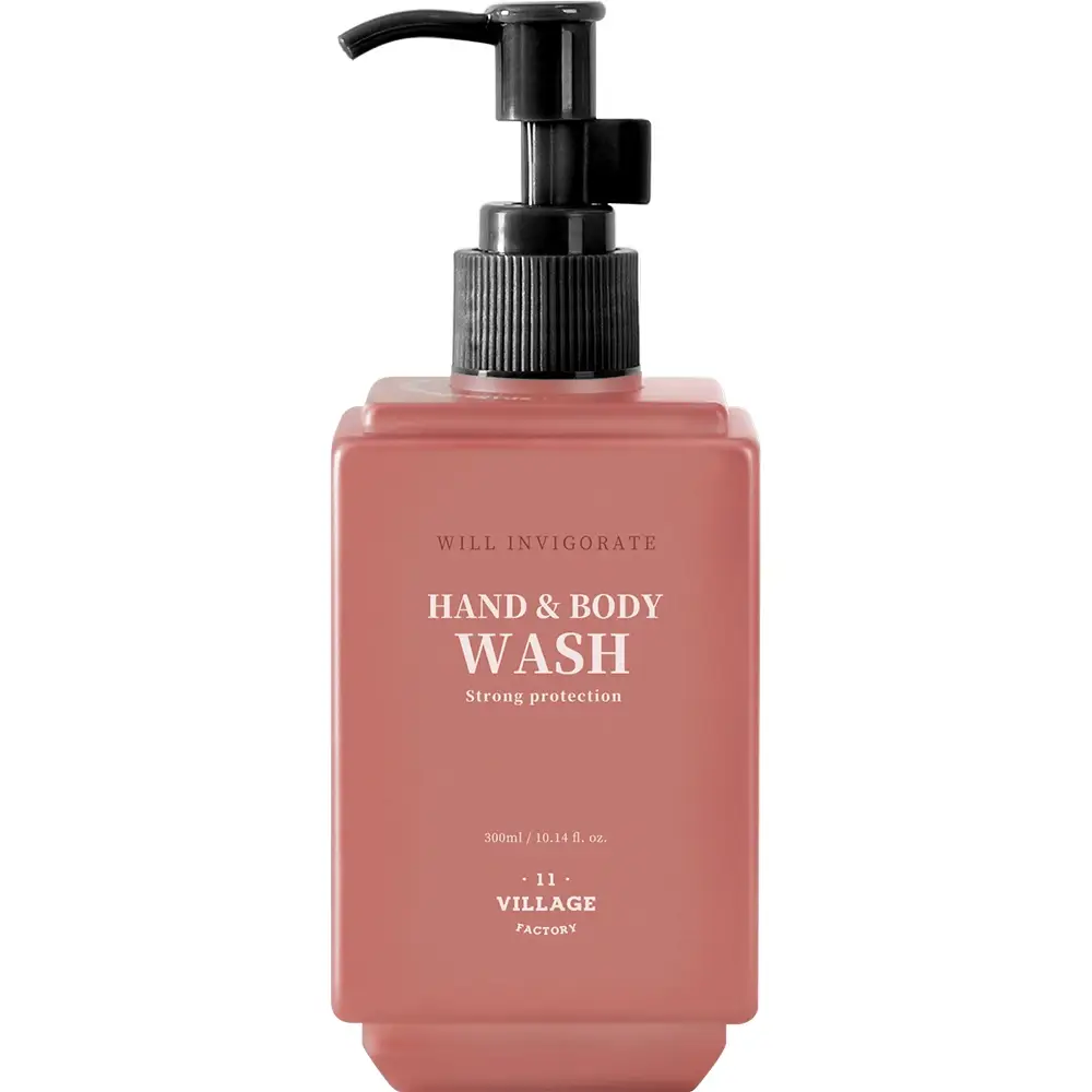Gel de dus si sapun lichid hidratant Will Invigorate, 300ml, Village 11 Factory