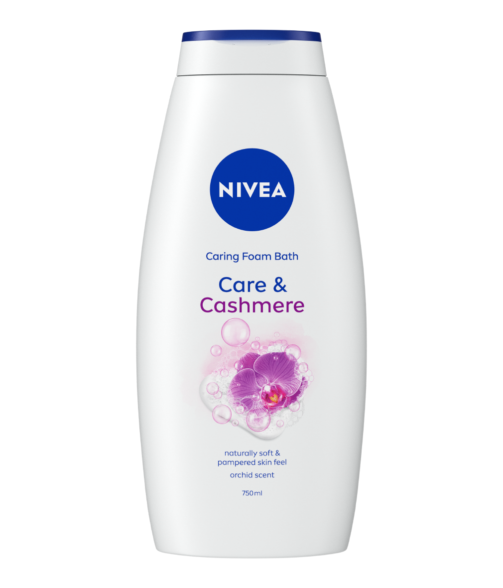 Gel de dus si spuma cu orhidee si casmir, 750ml, Nivea
