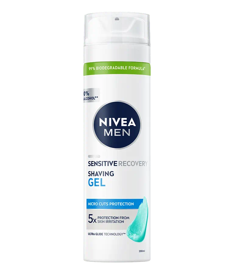 Gel de ras Men Sensitive Recovery, 200ml, Nivea