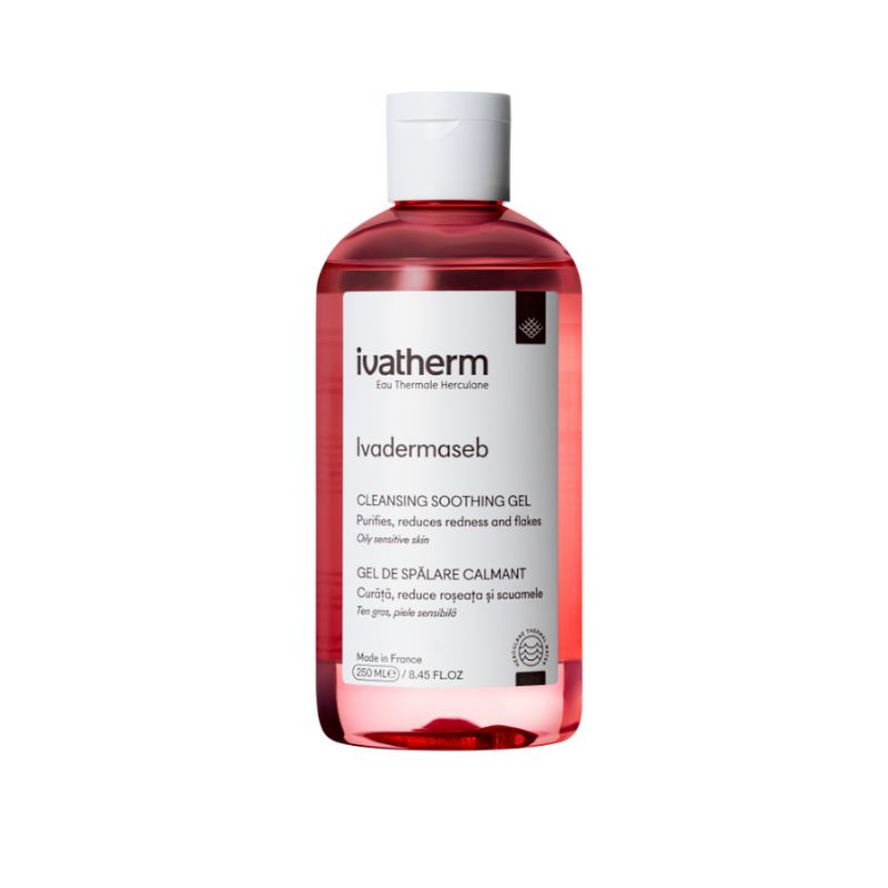 Gel de spalare calmant Ivadermaseb, 250ml, Ivatherm