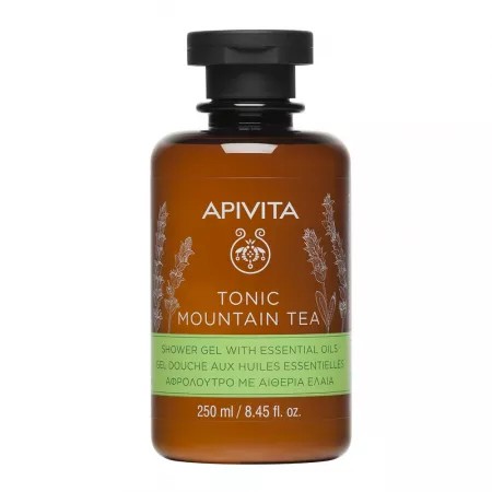 Gel dus cu ceai de munte, 250ml, Apivita