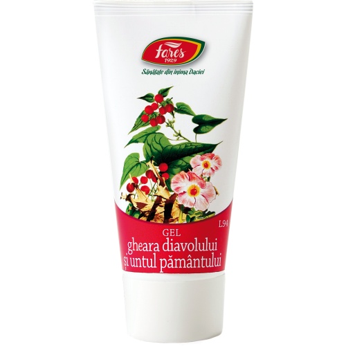 Gel ghiara diavolului si untul pamantului, L94, 50ml, Fares
