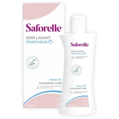 Gel igiena intima si corporala Saforelle Fresh, 250ml, Laboratoarele Iprad