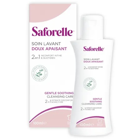 Gel ingrijire intima cu extract de brusture Saforelle, 100ml, Laboratoarele Iprad