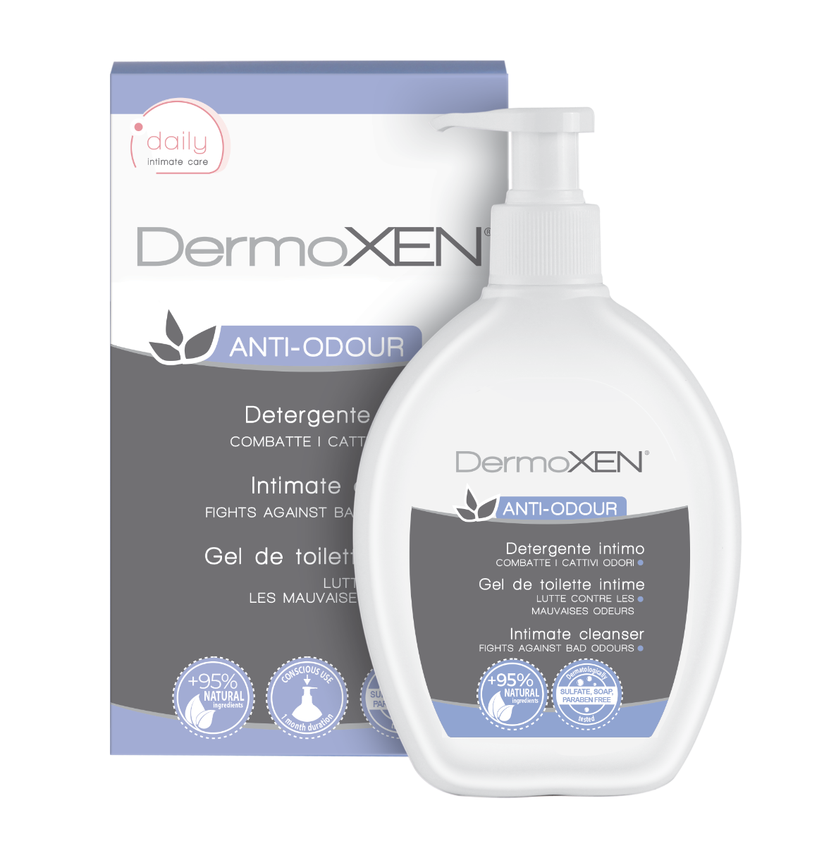 Gel intim Anti-Odor Fresh, 200ml, Dermoxen