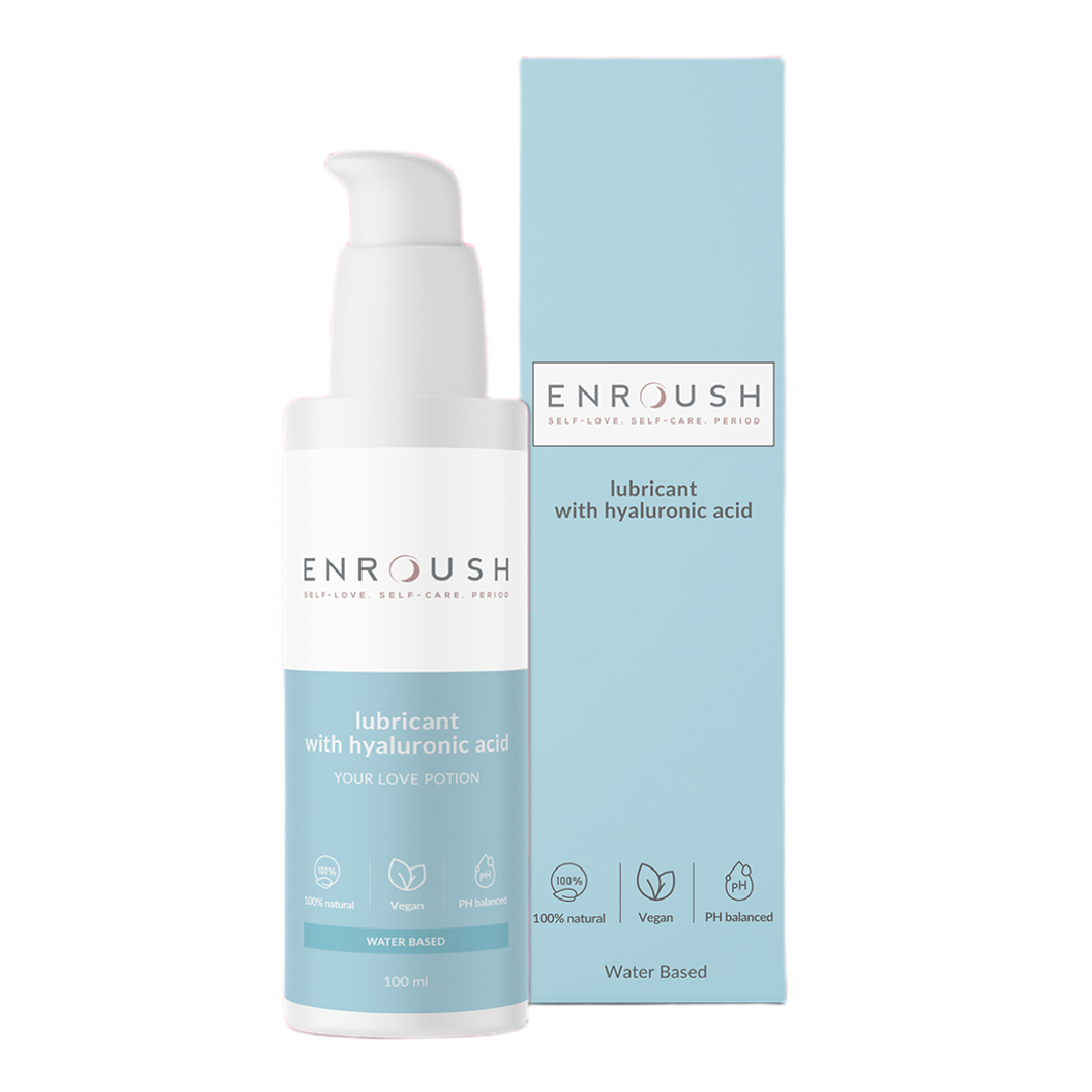 Gel lubrifiant cu Acid Hialuronic, 100 ml, Enroush