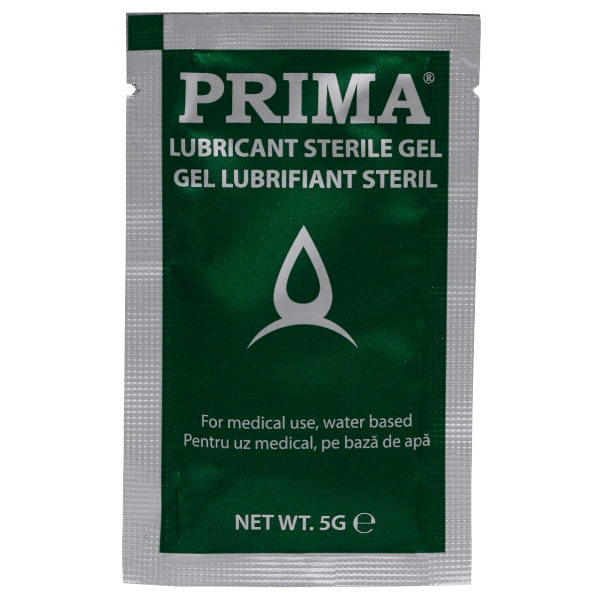 Gel lubrifiant steril PRIMA, pentru uz medical, 5g, 100 bucati