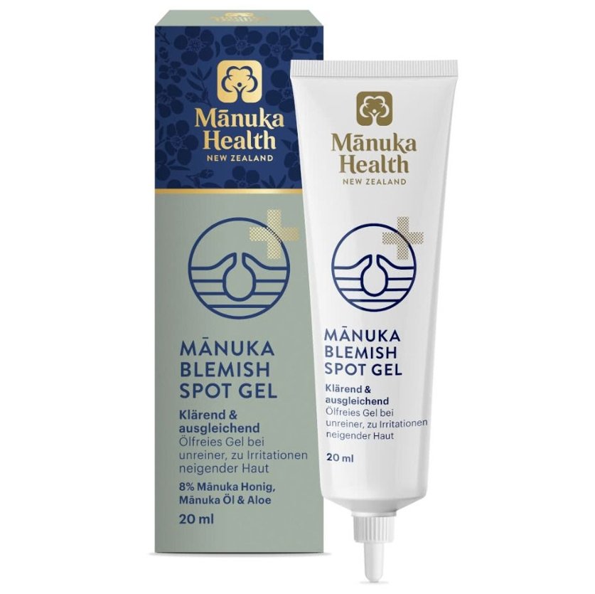 Gel miere de Manuka pentru cosuri, acnee, roseata, pete (20ml) (blemish spot gel) - poza 2