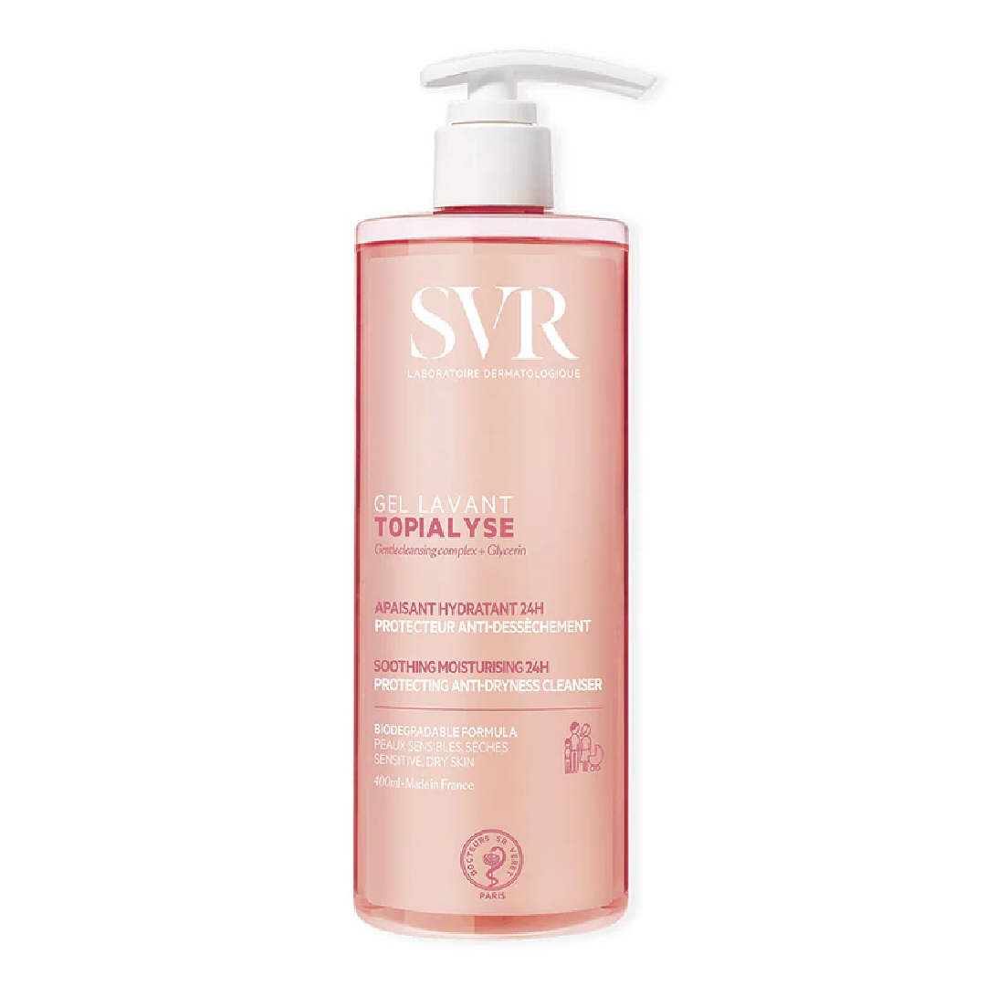 Gel pentru corp si fata Lavant Topialyse, 400 ml, Svr