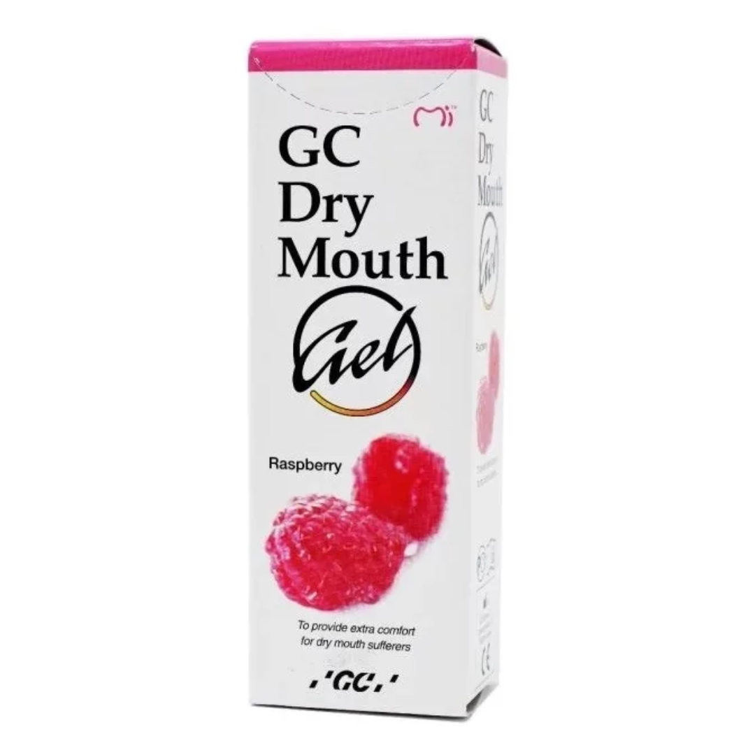 Gel pentru gura uscata cu aroma de zmeura Dry Mouth, 35 ml, GC Dental