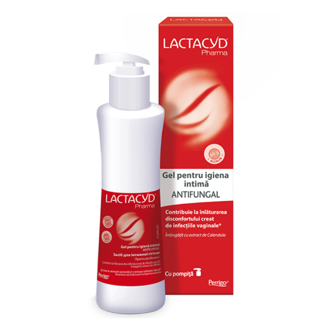 Gel pentru igiena intima Antifungal, 250 ml, Lactacyd