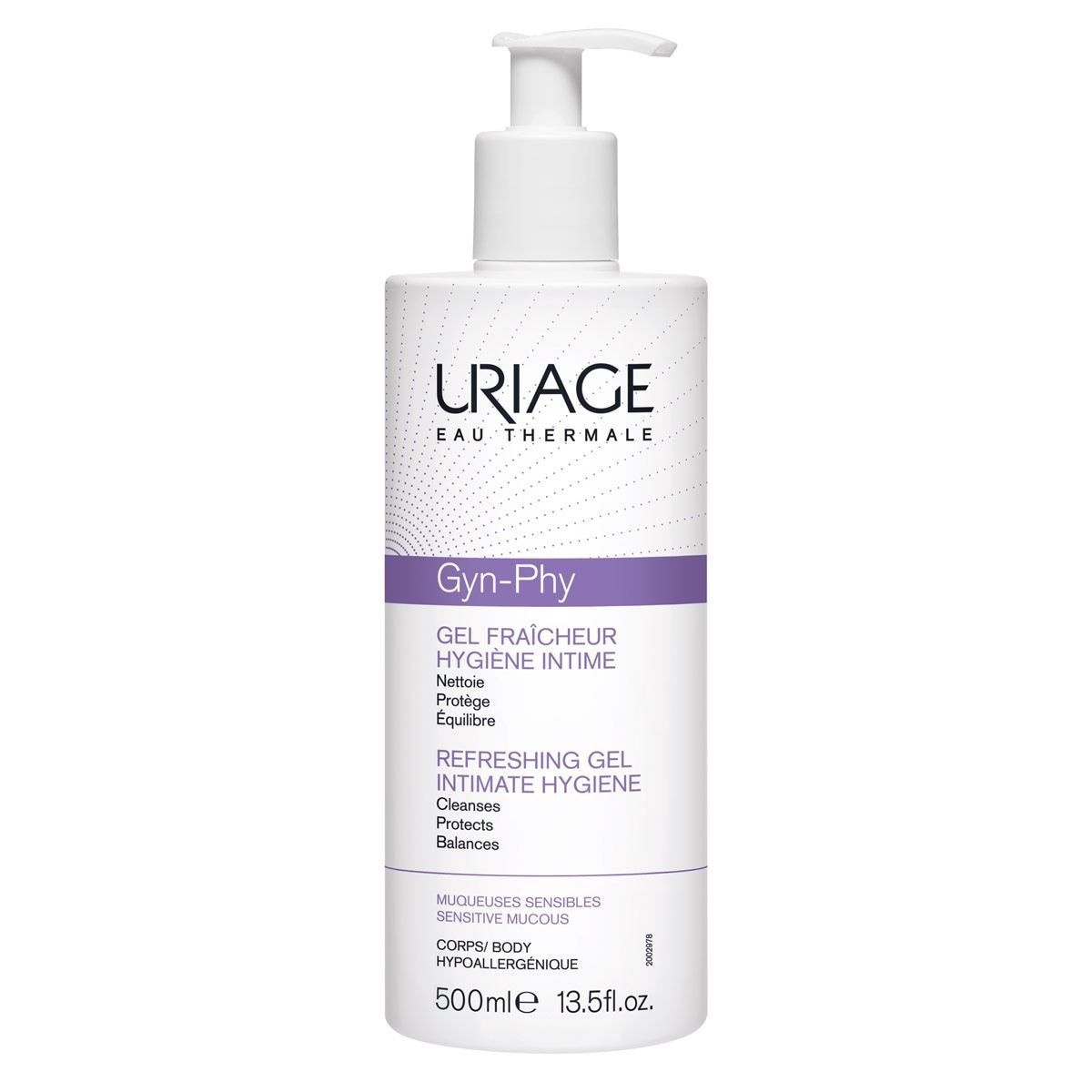 Gel pentru igiena intima Gyn Phy, 500ml, Uriage