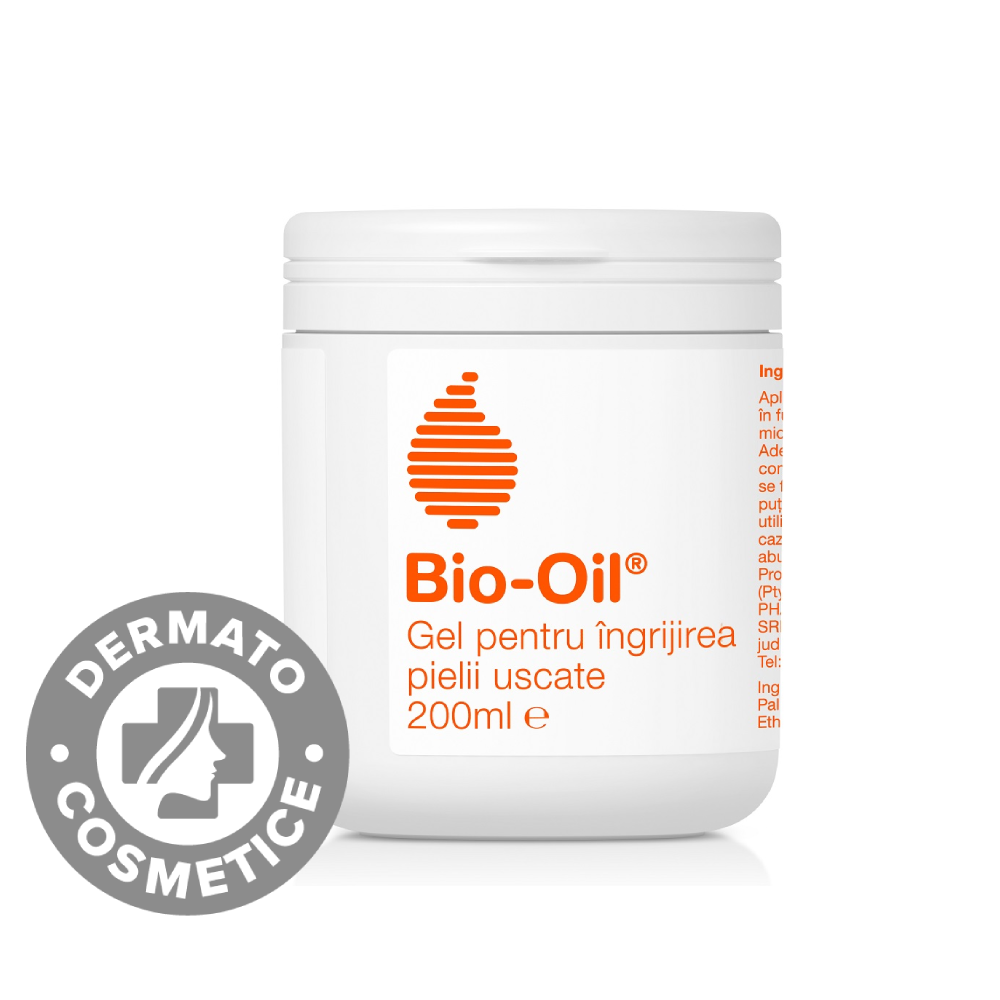 Gel pentru ingrijirea pielii uscate Bio-Oil, 200ml, Bio-Oil