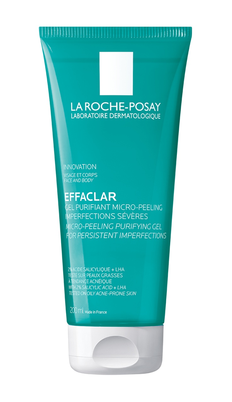 Gel purifiant micro-exfoliant Effaclar, 200ml, La Roche-Posay