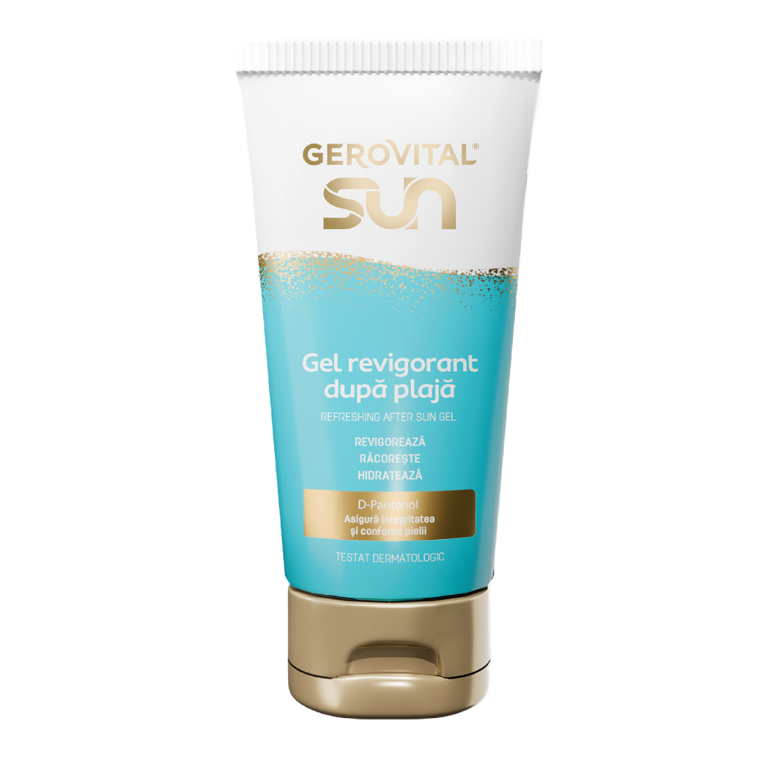 Gel revigorant dupa Plaja Sun, 150 ml, Gerovital