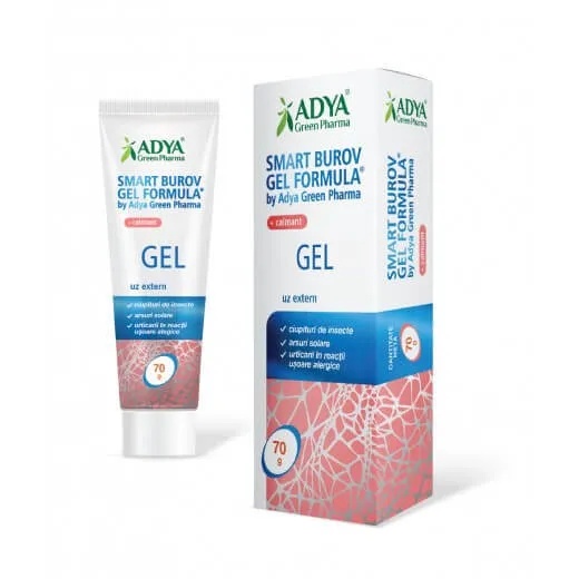 Gel Smart Burov Formula, 70g, Adya Green Pharma