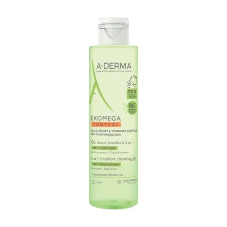 Gel spumant 2 in 1 Exomega Control, 200ml, A-Derma