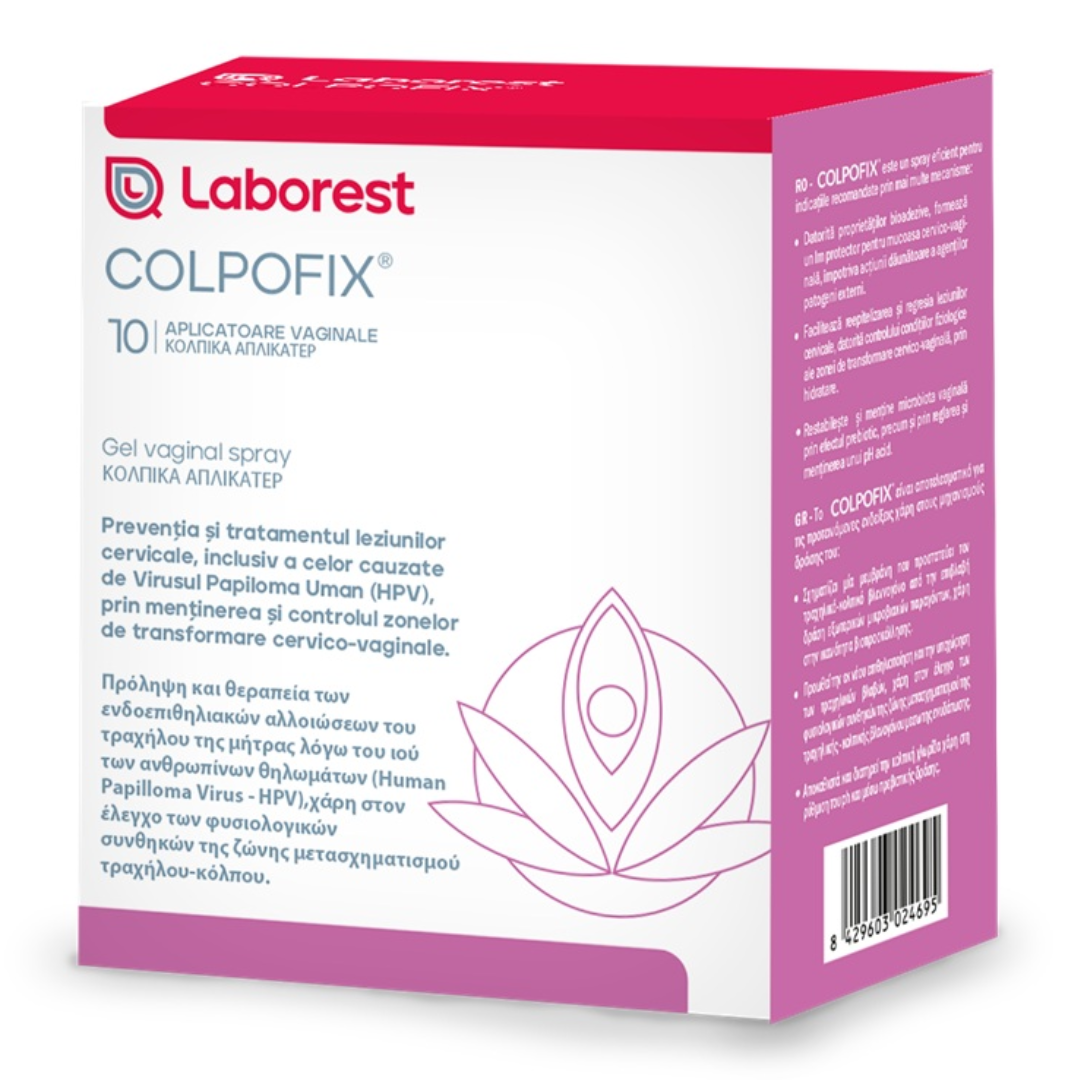 Gel vaginal spray Colpofix, 20ml+10 aplicatoare, Laborest Italia