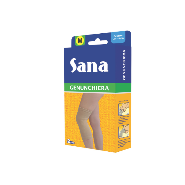 Genunchiera elastica Sana, 2 bucati, L
