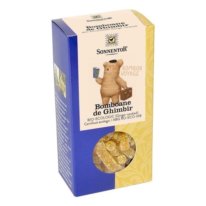 Ghimbir Picant, dropsuri, 75g, Sonnentor