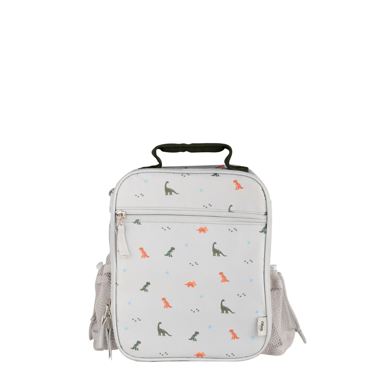Ghiozdan termic pentru pranz, design Dino, Citron
