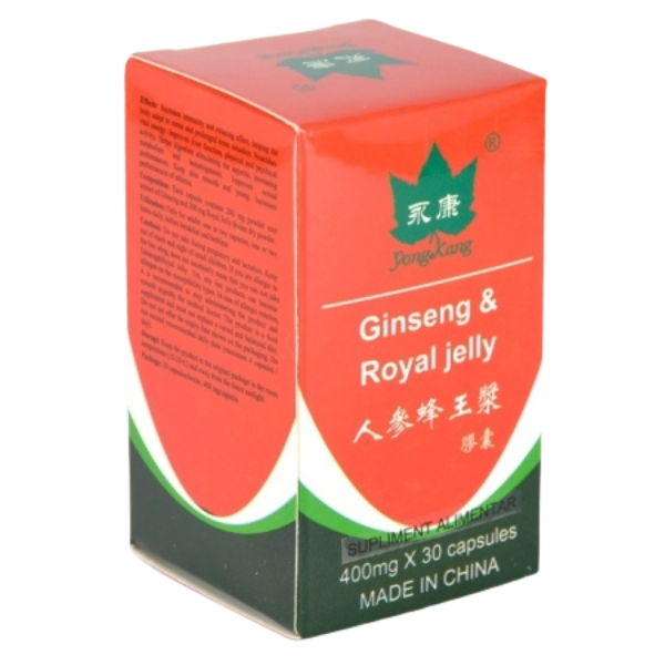 Ginseng si Royal Jelly, Yong Kang | 30 capsule