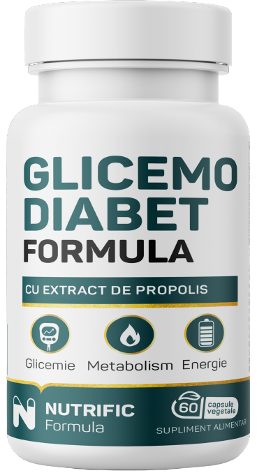 Glicemo Diabet Formula, 60 capsule, Nutrific